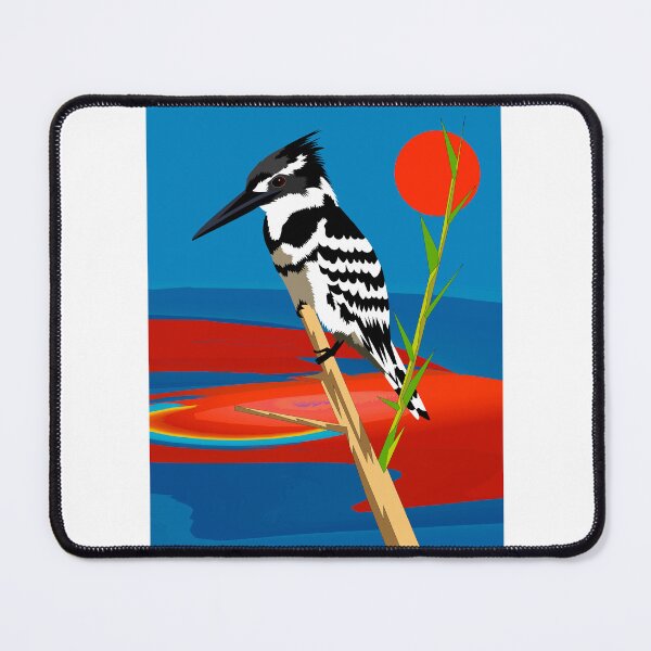 Item preview, Pied Kingfisher. designed and sold by Graham Colton.