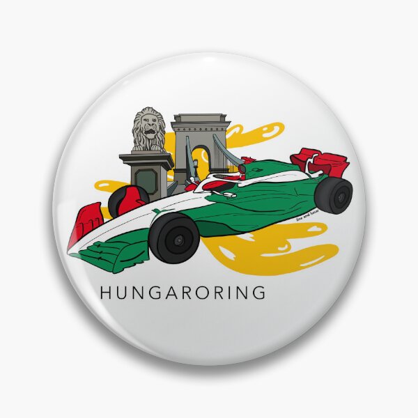 Item preview, F1 - HUNGARY (with writing) designed and sold by lineandlunar.