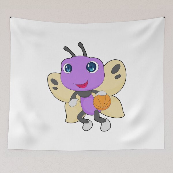 Item preview, Butterfly Basketball player Basketball designed and sold by Snabdesign84.