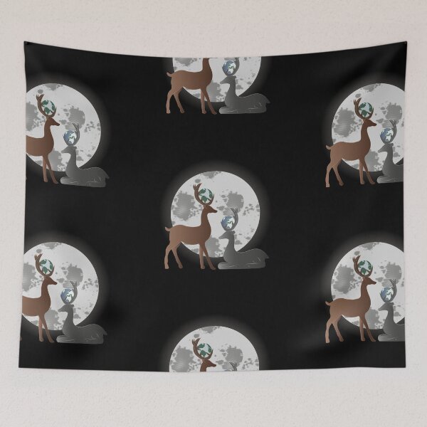 Item preview, The moon's gentle gaze designed and sold by HEERMANArt.