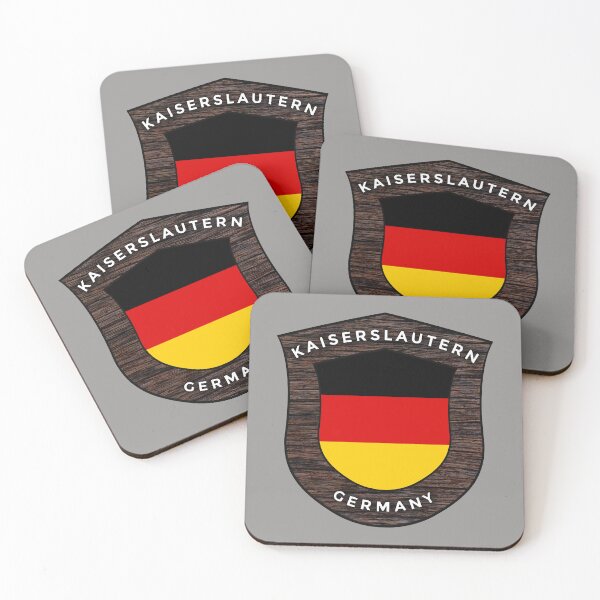 Item preview, Kaiserslautern Germany Emblem Flag designed and sold by World Designs.