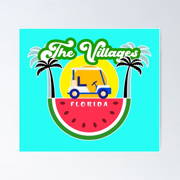 Item preview, The Villages Florida - Florida golf - Retirement Plan - I love Florida - Golf lover - FUNNY retirement  designed and sold by originalsusie.