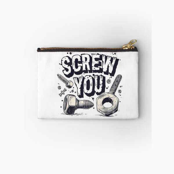 Item preview, Screw You - Clever Hardware Illustration with Pun designed and sold by kjon88.