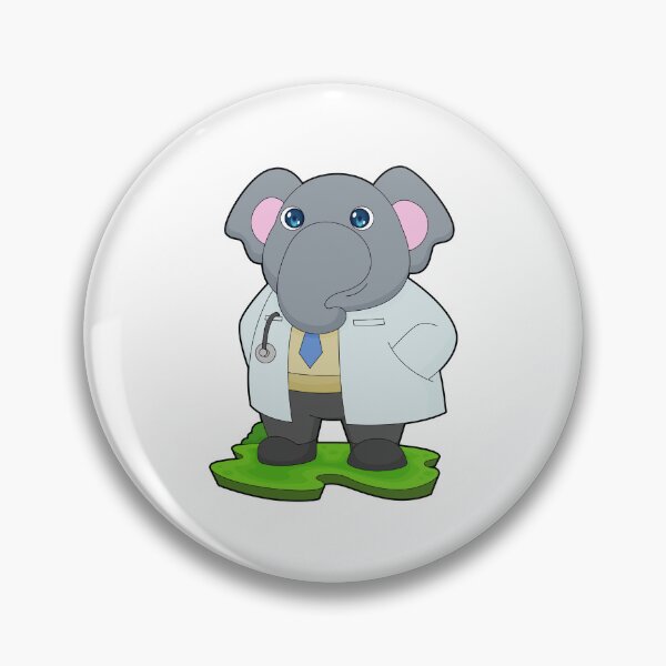 Item preview, Elephant Doctor Lab coat designed and sold by Snabdesign84.