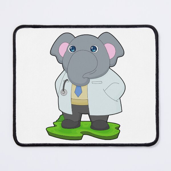 Item preview, Elephant Doctor Doctor's coat designed and sold by Snabdesign84.