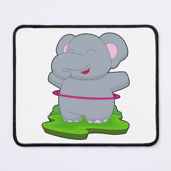 Item preview, Elephant Fitness hoop Workout Gymnastics designed and sold by Snabdesign84.
