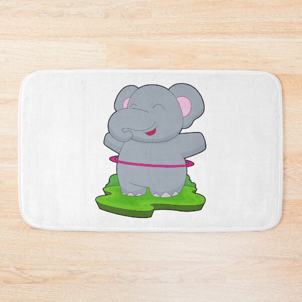 Item preview, Elephant Fitness hoop Workout Gymnastics designed and sold by Snabdesign84.