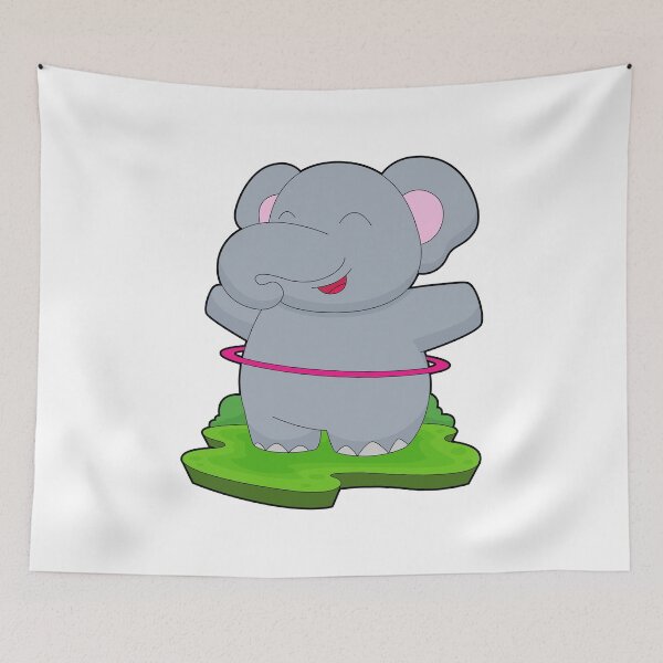 Item preview, Elephant Fitness Gymnastics Sports designed and sold by Snabdesign84.