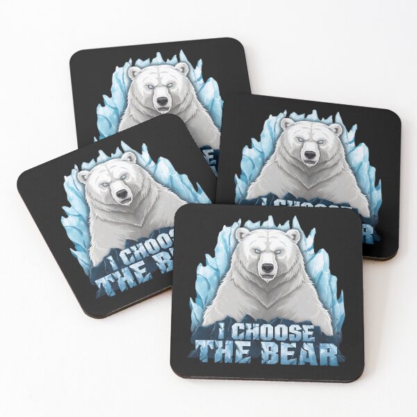 Item preview, I Choose The Bear For Girls Women Polar Bears Lovers designed and sold by MALIKABO.
