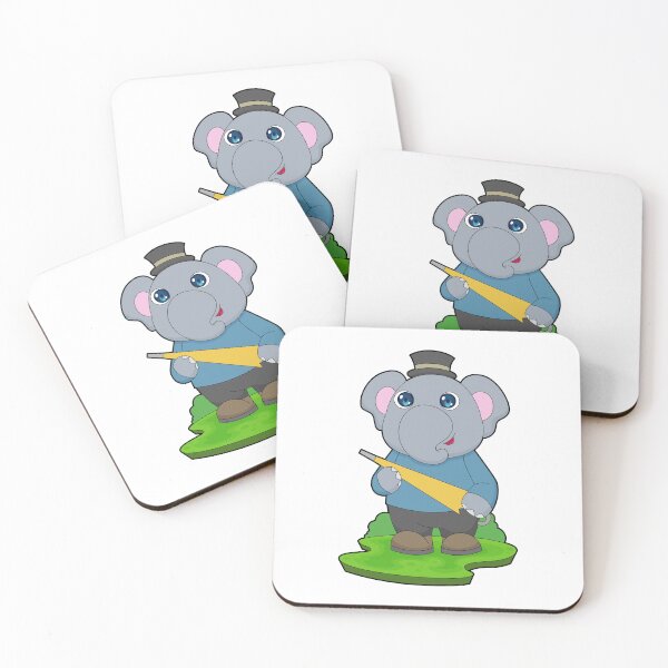 Item preview, Elephant Raining Umbrella designed and sold by Snabdesign84.
