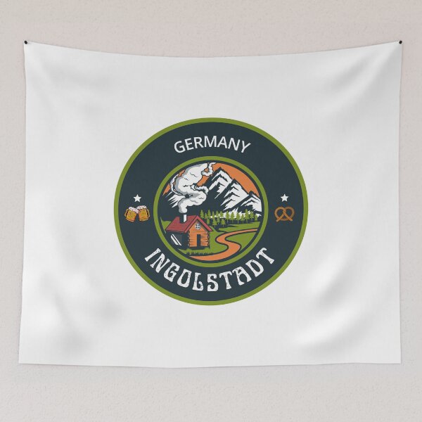Item preview, Ingolstadt Germany Green Emblem designed and sold by World Designs.