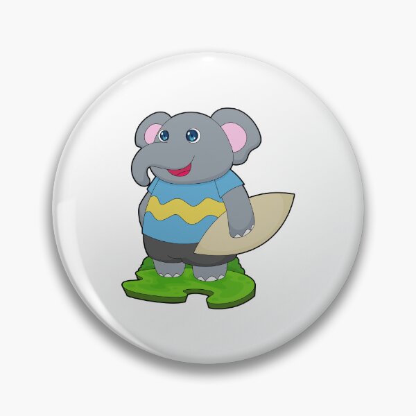 Item preview, Elephant Surfer Surfboard designed and sold by Snabdesign84.