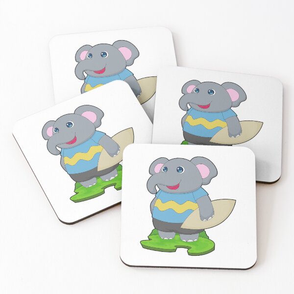 Item preview, Elephant Surfer Surfboard designed and sold by Snabdesign84.
