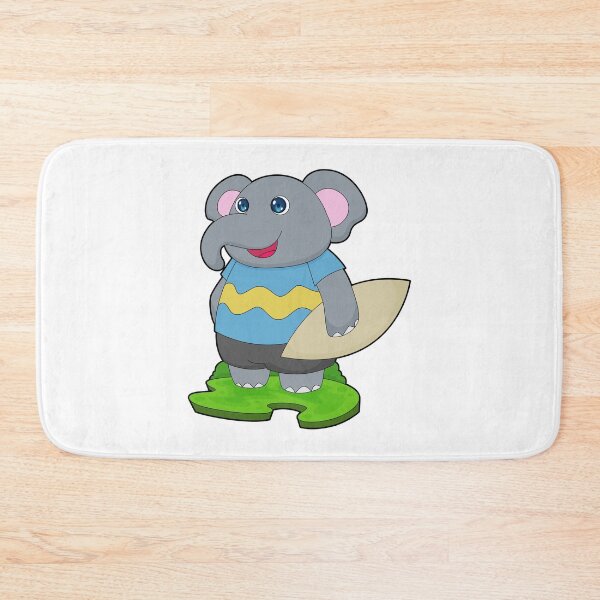Item preview, Elephant Surfing Surfboard Summer designed and sold by Snabdesign84.