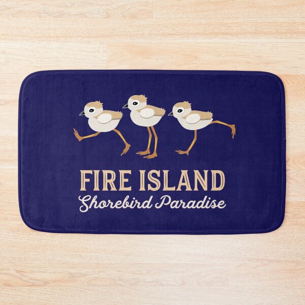 Item preview, Fire Island Birdwatcher Piping Plovers designed and sold by AntiqueImages.