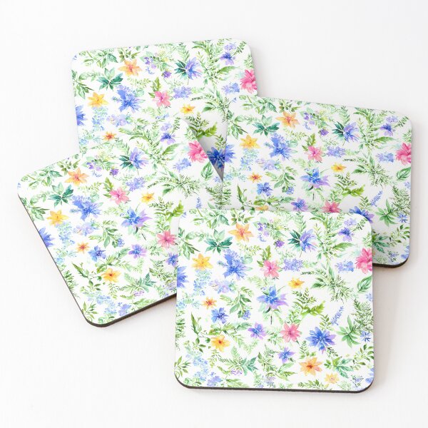 Item preview, Watercolor Floral Pattern designed and sold by SeamPix.