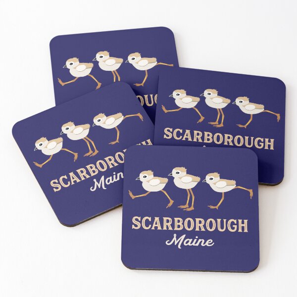 Item preview, Scarborough Maine Piping Plovers designed and sold by AntiqueImages.