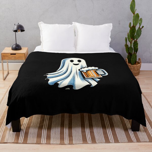 Item preview, Boozing Ghost Beer Lover Funny Halloween Party designed and sold by LuminOrb.