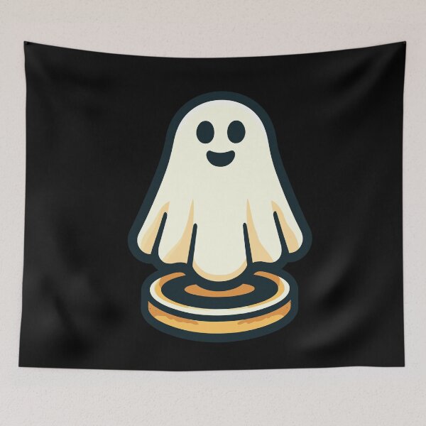 Item preview, Funny Vintage Ghost Retro Art Style Halloween designed and sold by LuminOrb.