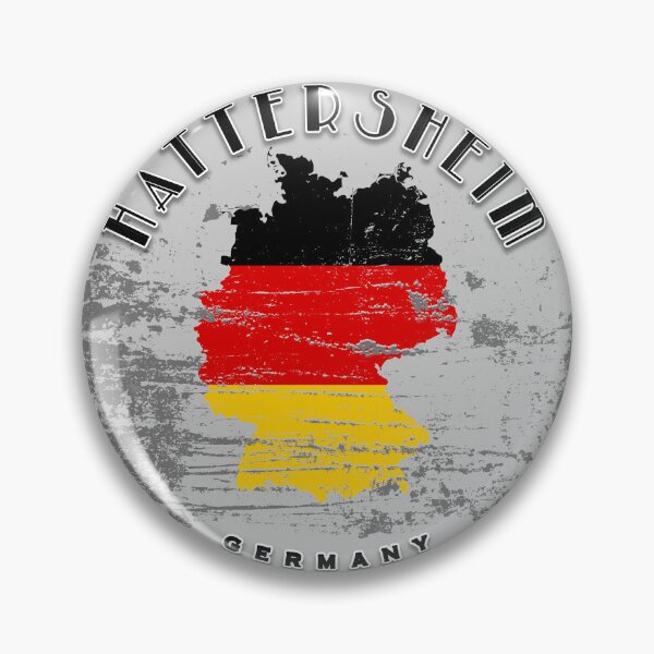 Item preview, Hattersheim Germany Flag Worn  designed and sold by World Designs.