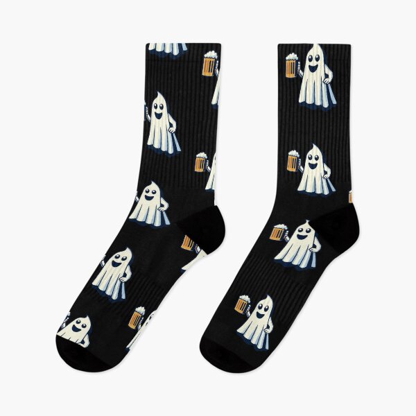 Item preview, Boozing Ghost Beer Lover Funny Halloween Party designed and sold by LuminOrb.