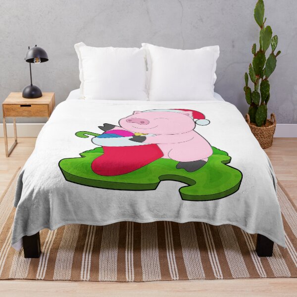 Artikelvorschau, Schwein Weihnachten Weihnachtssocken entworfen und verkauft von Snabdesign84.