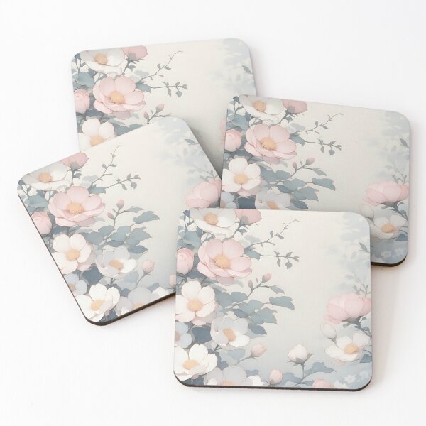 Item preview, Floral soft delicate , hand-painted style designed and sold by Sijtipat.