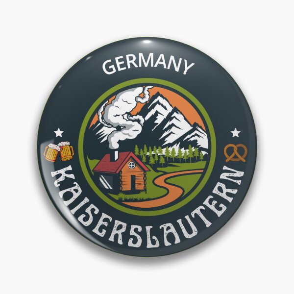 Item preview, Kaiserslautern Germany Green Emblem designed and sold by World Designs.
