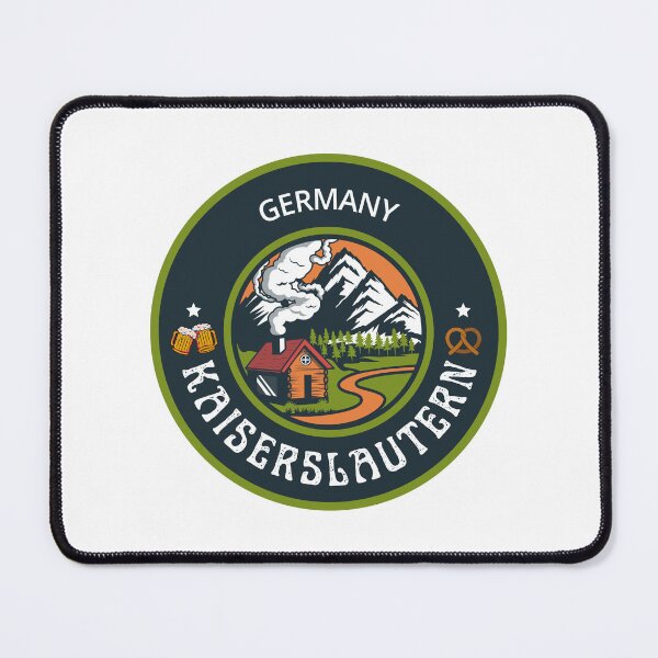 Item preview, Kaiserslautern Germany Green Emblem designed and sold by World Designs.