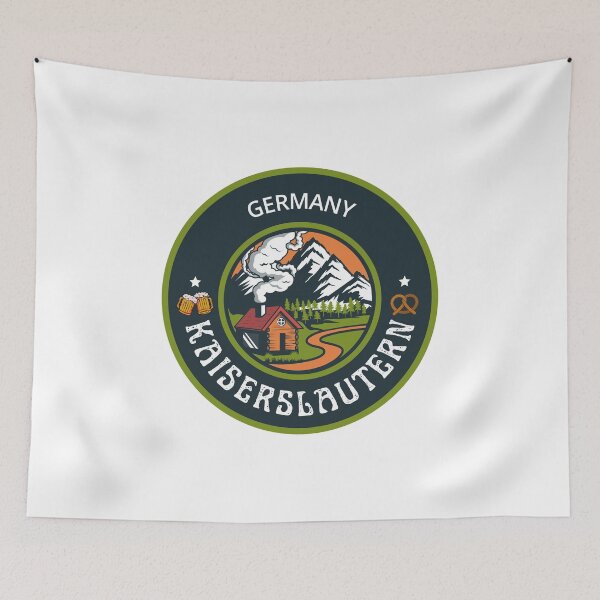 Item preview, Kaiserslautern Germany Green Emblem designed and sold by World Designs.