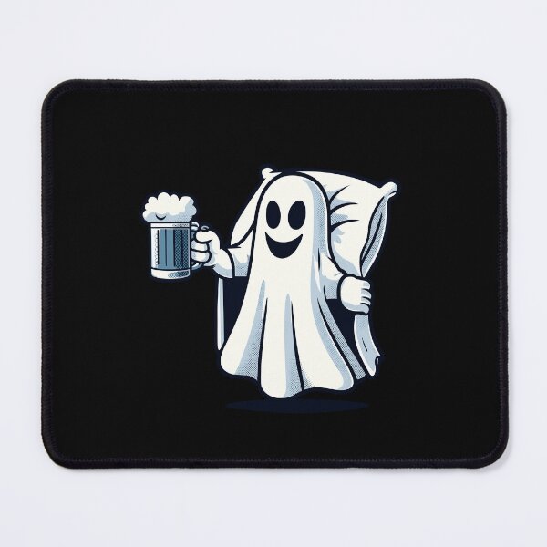 Item preview, Boozing Ghost Halloween Party Beer Lover designed and sold by LuminOrb.