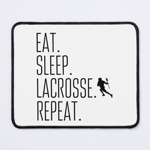 Item preview, Eat Sleep Lacrosse Repeat designed and sold by Amzg-Designs.