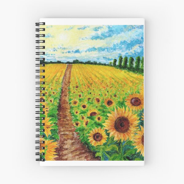 Item preview, sunflower field designed and sold by julijaivanovic.