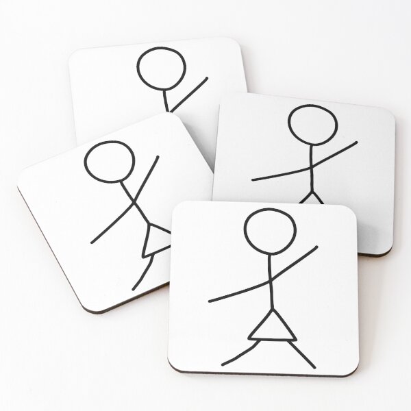 Item preview, Minimalistic representation of people "Hello - Woman" black designed and sold by Matzi-MV.