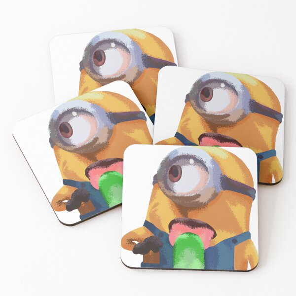 Item preview, Minion eating an ice cream designed and sold by AnastasiaWsk.