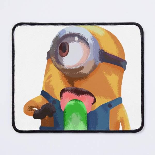 Item preview, Minion eating an ice cream designed and sold by AnastasiaWsk.