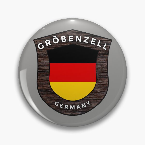 Item preview, Gröbenzell Germany Emblem Flag designed and sold by World Designs.