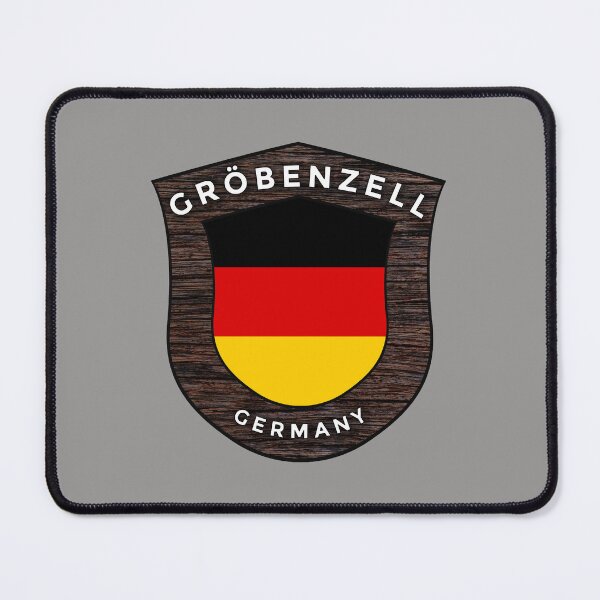 Item preview, Gröbenzell Germany Emblem Flag designed and sold by World Designs.