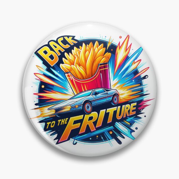 Item preview, Back to the Friture - Back to the future parody designed and sold by pasdem.