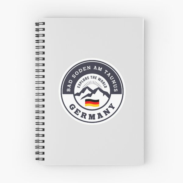 Item preview, Bad Soden am Taunus Germany Black and White Crest designed and sold by World Designs.