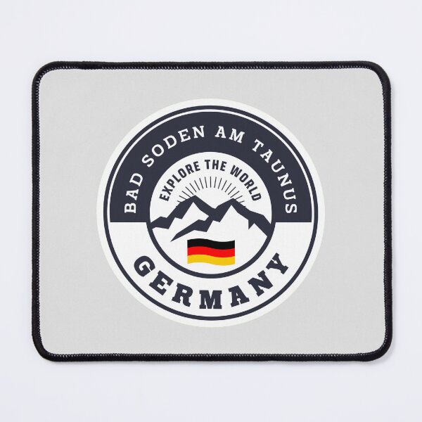 Item preview, Bad Soden am Taunus Germany Black and White Crest designed and sold by World Designs.