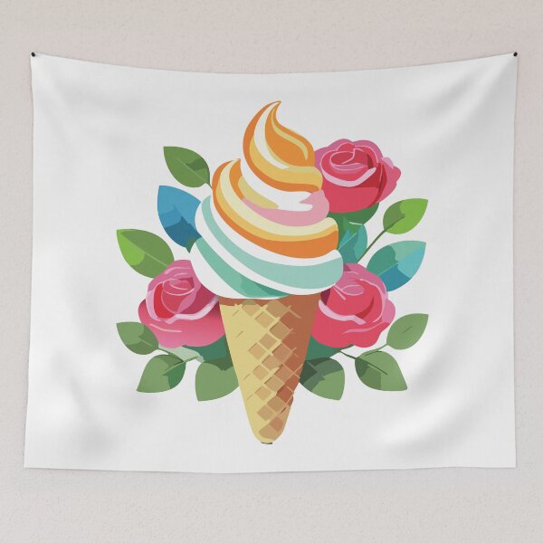 Item preview, Sweet ice cream between the roses designed and sold by Marcu Ioachim.
