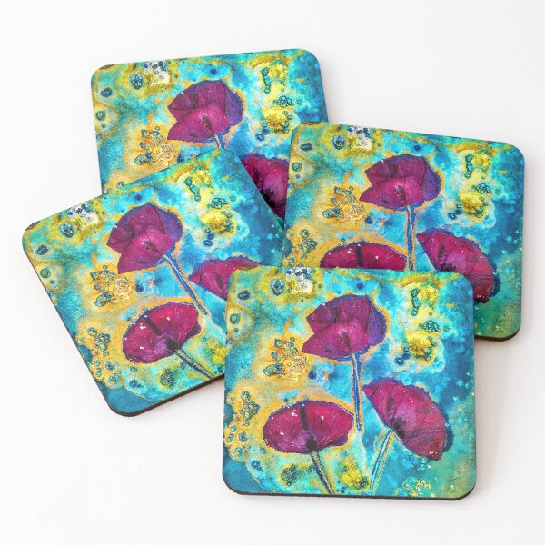 Item preview, Psychedelic Poppies designed and sold by Redheadwonders.