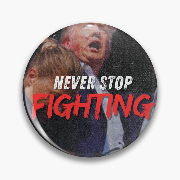 Item preview, Never stop fighting! Motivational collection designed and sold by Purpleflex.