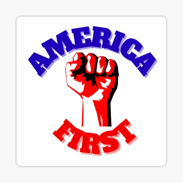 Item preview, America First designed and sold by AbhishekRastogi.