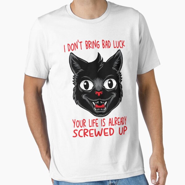 Artikel-Vorschau von Lustige schwarze Katze, designt und verkauft von heyiamdanny.