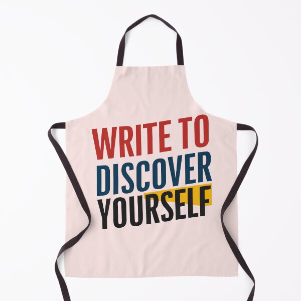 Item preview, Write to Discover Yourself - Inspirational Typography for Writers and Creatives designed and sold by FebricFusion.