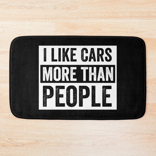 Item preview, I Like Cars More Than People Classic cars Lovers designed and sold by CORJIDOG-ART.