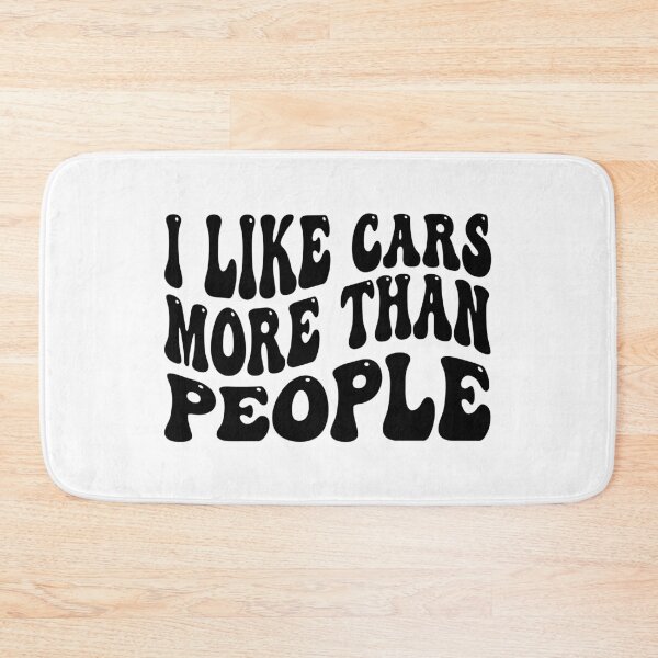 Item preview, I Like Cars More Than People Classic cars Lovers designed and sold by CORJIDOG-ART.