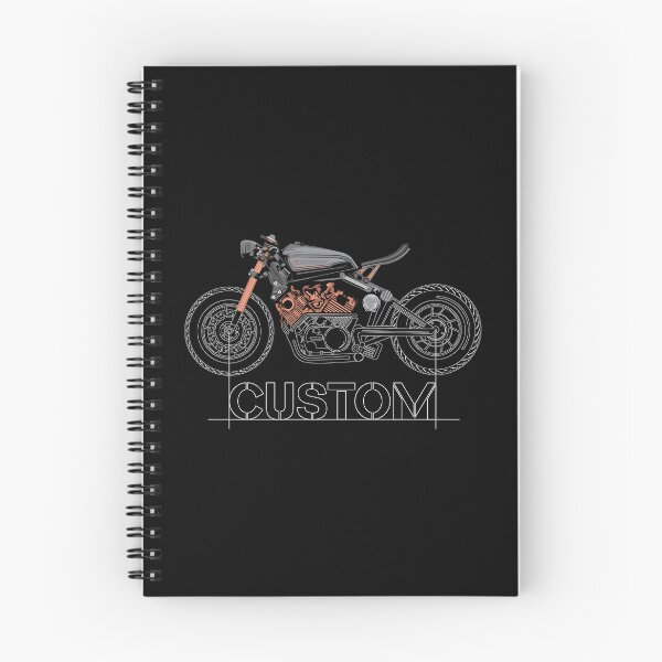 Item preview, Caferacer, motorcycle biker custom workshop drawing symbol logo designed and sold by AndreMi.